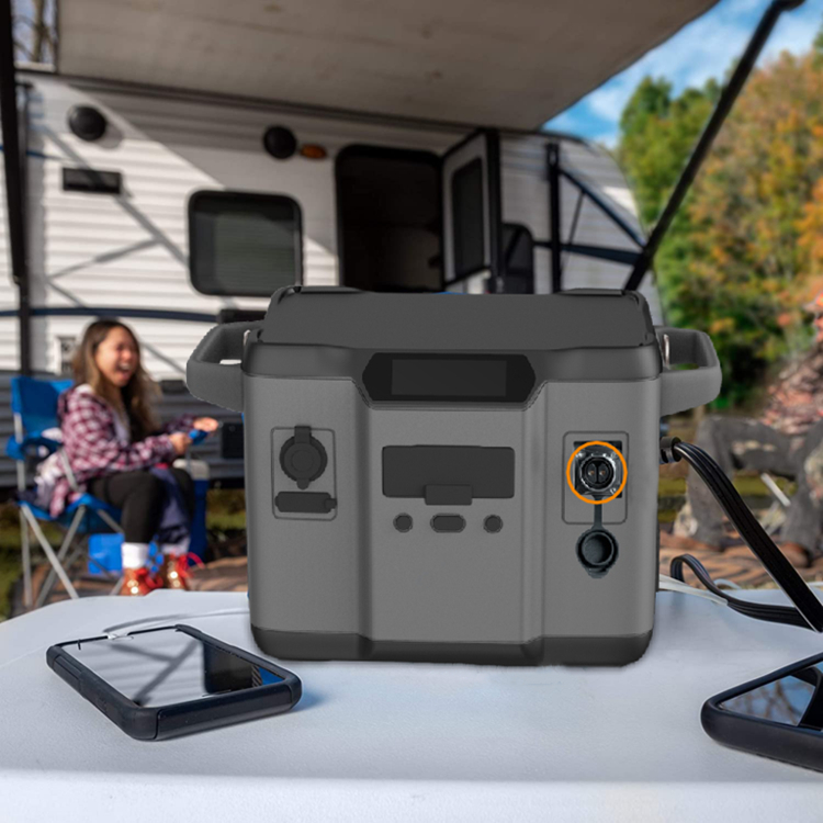 1200W højtydende solcellegenerator til backup-opladning