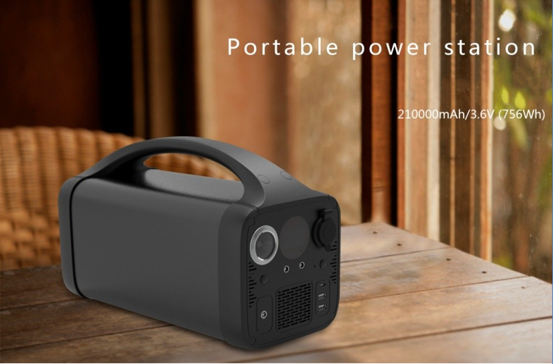 1000W udendørs solcellegenerator til mobil opladning