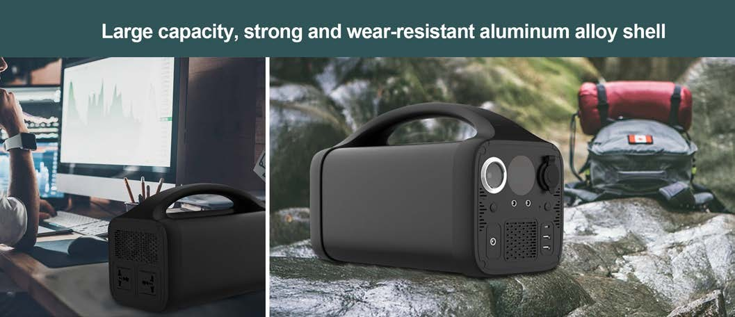 1000W udendørs solcellegenerator til mobil opladning