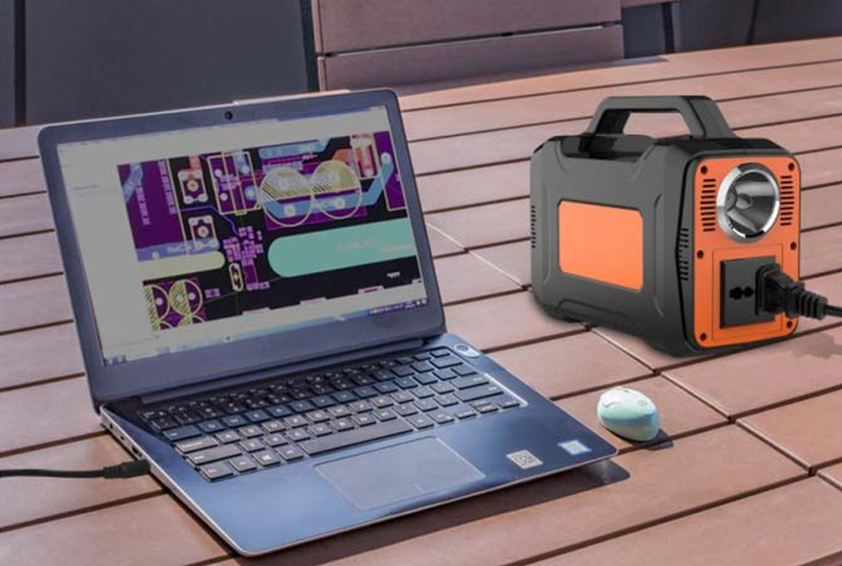 130W sikkerhedssolgenerator til nødopladning