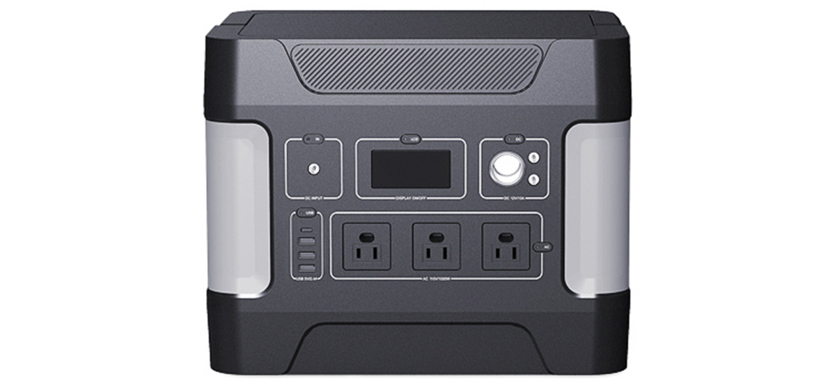 1000W Deep Cycle Solar Generator til mobil opladning